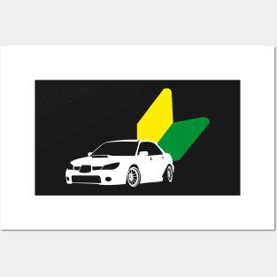 subaru impreza Posters and Art